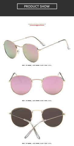 Round Sunglasses Women Brand Designer Vintage Metal Cheap Sun glasses for Female High Quality Glasses Retro Small Circle Eyewear