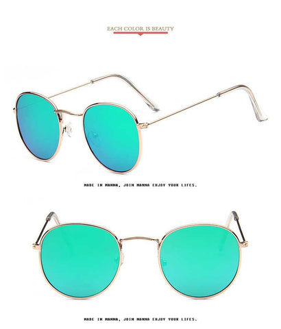 Round Sunglasses Women Brand Designer Vintage Metal Cheap Sun glasses for Female High Quality Glasses Retro Small Circle Eyewear