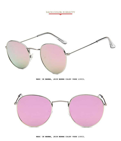 Round Sunglasses Women Brand Designer Vintage Metal Cheap Sun glasses for Female High Quality Glasses Retro Small Circle Eyewear