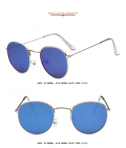 Round Sunglasses Women Brand Designer Vintage Metal Cheap Sun glasses for Female High Quality Glasses Retro Small Circle Eyewear