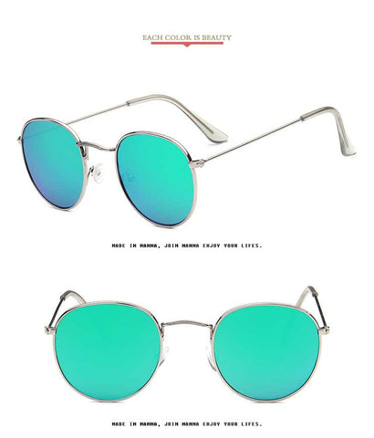 Round Sunglasses Women Brand Designer Vintage Metal Cheap Sun glasses for Female High Quality Glasses Retro Small Circle Eyewear