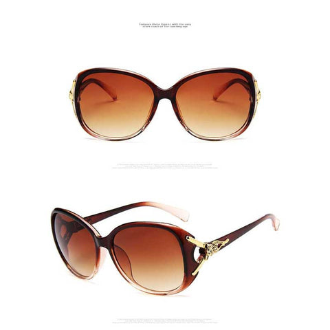 Oversized Sunglasses Women 2018 Brand High Quality Retro Gradient Mirror Glasses Vintage Shades Fashion Female Fox Sun glasses