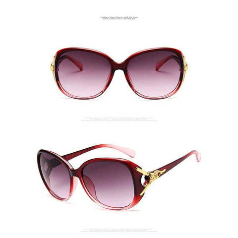 Oversized Sunglasses Women 2018 Brand High Quality Retro Gradient Mirror Glasses Vintage Shades Fashion Female Fox Sun glasses