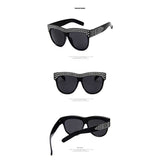 Rhinestone Square Sunglasses Women 2018 New Oversized Diamond Sun glasses Female One Piece Glasses Vintage Shades Retro Eyewear