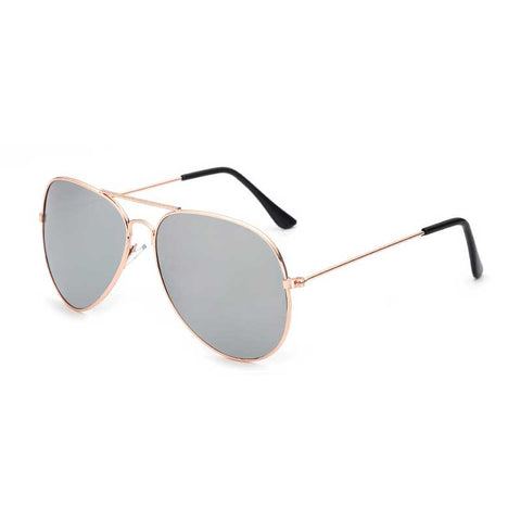 New Sunglasses Men Retro Glasses Women Coating Lens Classic Pilot Sun glasses Vintage Gold Frame Eyewear Female Pilot Shades