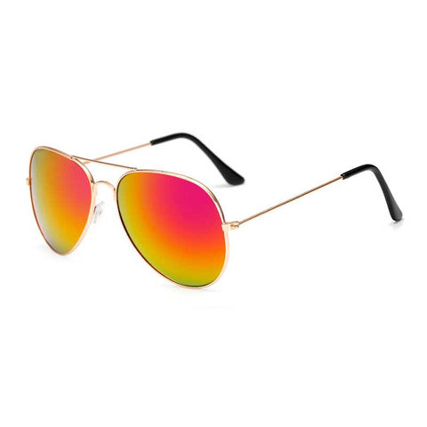 New Sunglasses Men Retro Glasses Women Coating Lens Classic Pilot Sun glasses Vintage Gold Frame Eyewear Female Pilot Shades