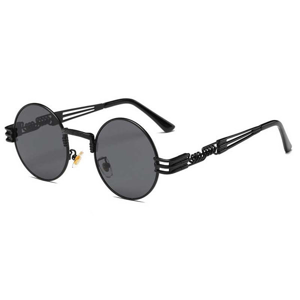 Steampunk Sunglasses Men Gothic Round Shades Retro Coating Glasses Fashion Women Steam punk Sun glasses Male Vintage Eyewear