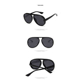Sunglasses Men Retro Oversized Sun glasses Women Brand Designer 2018 Pilot Glasses Fashion Round Big Frame Eyewear UV400 Shades