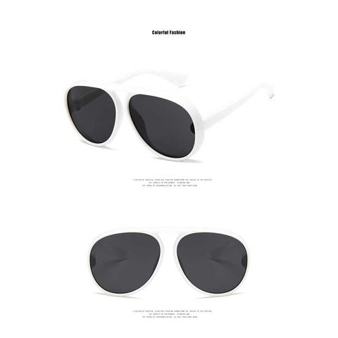 Sunglasses Men Retro Oversized Sun glasses Women Brand Designer 2018 Pilot Glasses Fashion Round Big Frame Eyewear UV400 Shades