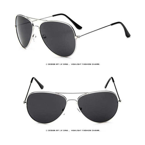 Classic Sunglasses Women Brand Designer Fashion Pilot Yellow Lens Glasses Men Retro Driving Sun glasses Vintage Metal Eyewear