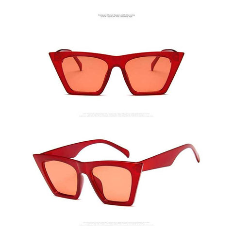 Trendy Sunglasses 2018 Women Men Vintage Cat Eye Cheap Sun glasses Gradient Lens Small Square Glasses Fashion Unisex Eyewear