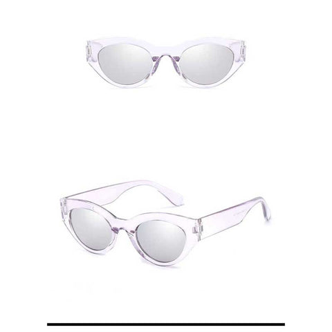Cheap Sunglasses Cat Eye Women Men Vintage Small Glasses Retro Cateye Sun glasses Brand Designer Shades Fashion Lady Eyewear