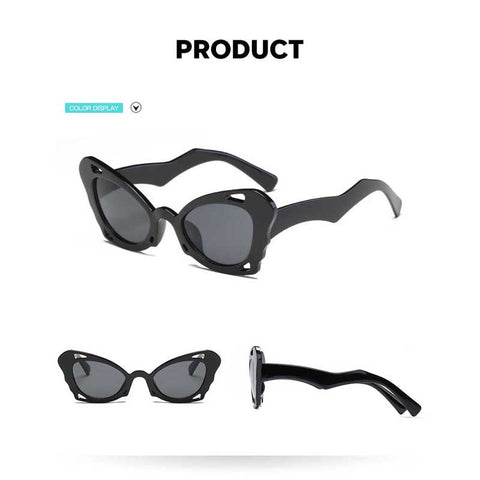 Small Cateye Sunglasses For Female Personality Vintage Cat eye Sun glasses Brand Designer Cheap Glasses Retro Plastic Eyewear