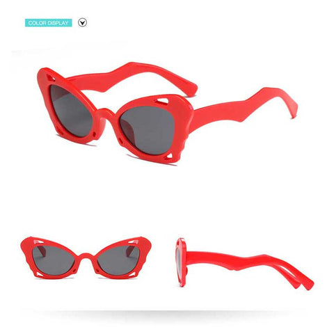 Small Cateye Sunglasses For Female Personality Vintage Cat eye Sun glasses Brand Designer Cheap Glasses Retro Plastic Eyewear