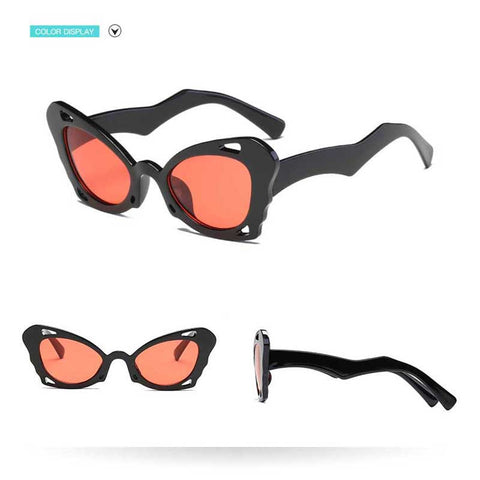 Small Cateye Sunglasses For Female Personality Vintage Cat eye Sun glasses Brand Designer Cheap Glasses Retro Plastic Eyewear