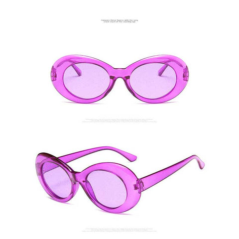 Glitter Sunglasses Women Brand Designer 2018 New Summer Oval Candy Colors Sun glasses Men Vintage Shades Ladies Party Glasses