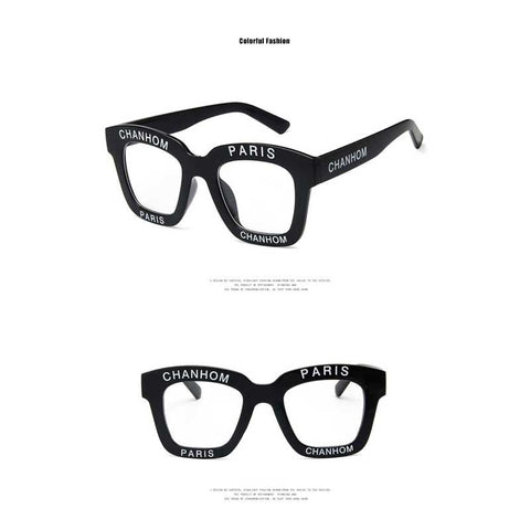 Letter Sunglasses Women 2018 Unique Retro Oversize Square Sun glasses Brand Men Fashion Coating Shades Vintage Big Frame Glasses