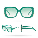 Oversized Sunglasses 2018 Women High Quality Vintage Square Gradient Sun glasses Fashion Female Retro Big Frame Glasses Eyewear