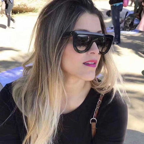 Sunglasses Women Big Frame Rivet Glasses New Oversized Square Sun glasses for Ladies Retro Oversize Shades Female UV400 Eyewear