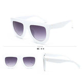 Sunglasses Women Big Frame Rivet Glasses New Oversized Square Sun glasses for Ladies Retro Oversize Shades Female UV400 Eyewear