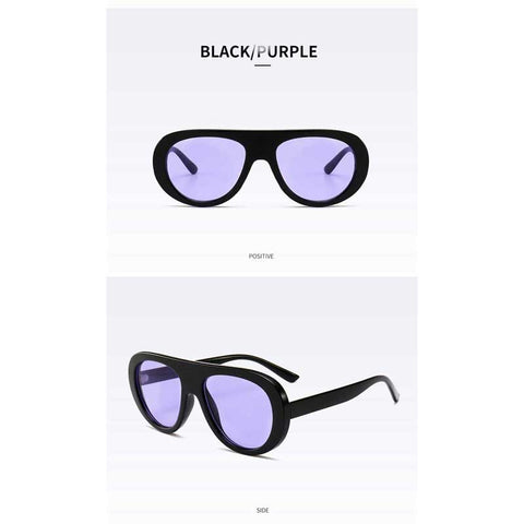 Women Oversized Sunglasses 2018 Brand Designer Vintage Big Frame Sun glasses for Ladies Retro Coating Lens Eyewear Black Glasses