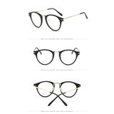 Clear Fashion Glasses Vintage Eyeglasse Women Transparent Eyewear Men Sexy Ladies Retro Metal Frame Glasses Unisex Sun glasses