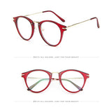 Clear Fashion Glasses Vintage Eyeglasse Women Transparent Eyewear Men Sexy Ladies Retro Metal Frame Glasses Unisex Sun glasses
