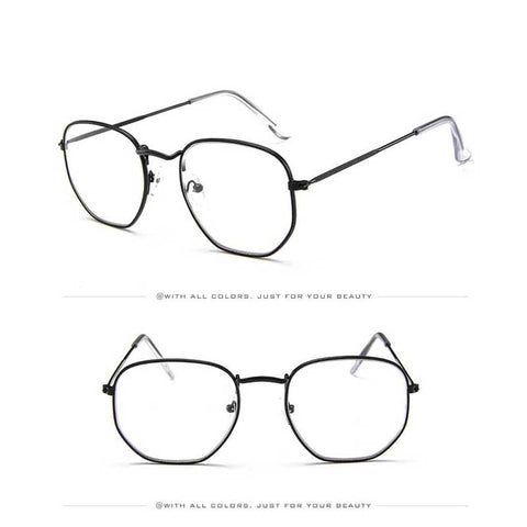 Vintage Sunglasses Women Brand Designer Men Square Polygon Glasses Retro Small Sun Glasses for Female Coating Shades Glasses