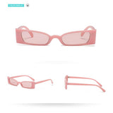 Fashion Women Sunglasses 2018 Vintage Small Frame Glasses Ladies Retro Eyewear Ladies Square Coating Sun Glasses Female Shades