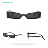 Fashion Women Sunglasses 2018 Vintage Small Frame Glasses Ladies Retro Eyewear Ladies Square Coating Sun Glasses Female Shades