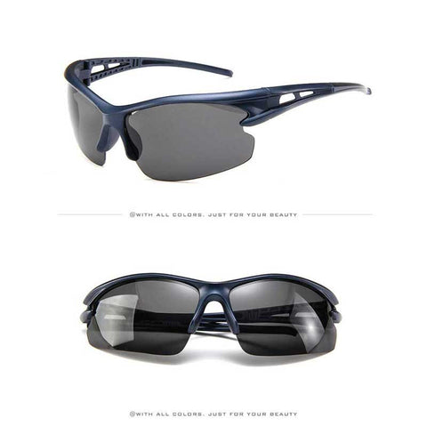 Sunglasses 2018 Brand Designer Outdoor Men Sport Sun glasses Male Night Driving Goggles Stylish Women Vintage Plastic Glasses