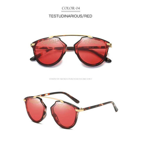Cateyes Women Sunglasses Vintage Brand Designer Fashion Retro Diamond Coating Glasses Elegant Ladies Cat eye Sun glasses Eyewear