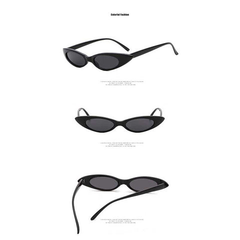 Small Cat Eye Sunglasses Ladies Vintage Triangle Glasses Fashion Cateye Sun glasses Women Brand Designer Retro Eyewear UV400