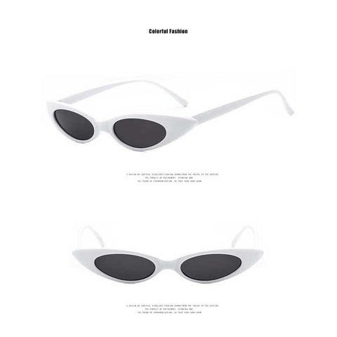 Small Cat Eye Sunglasses Ladies Vintage Triangle Glasses Fashion Cateye Sun glasses Women Brand Designer Retro Eyewear UV400