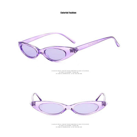 Small Cat Eye Sunglasses Ladies Vintage Triangle Glasses Fashion Cateye Sun glasses Women Brand Designer Retro Eyewear UV400