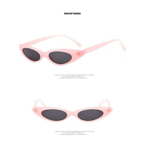 Small Cat Eye Sunglasses Ladies Vintage Triangle Glasses Fashion Cateye Sun glasses Women Brand Designer Retro Eyewear UV400