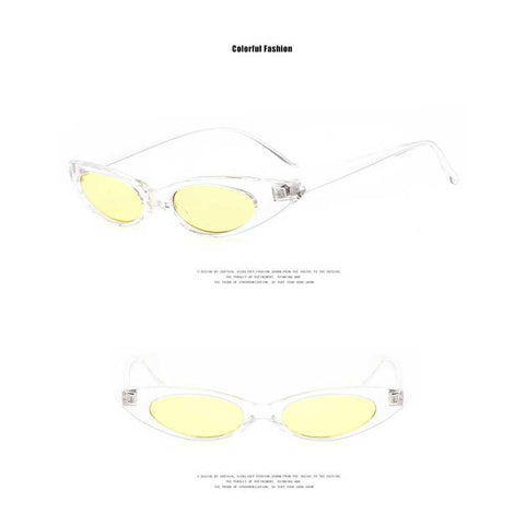 Small Cat Eye Sunglasses Ladies Vintage Triangle Glasses Fashion Cateye Sun glasses Women Brand Designer Retro Eyewear UV400