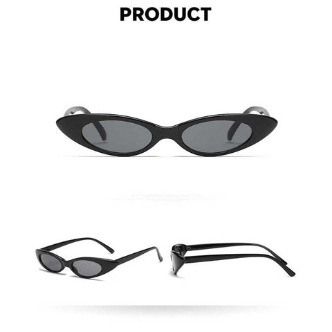Cateye Sunglasses for Ladies Brand Designer New Small Cat eye Sun glasses Women Vintage Coating Lens Glasses Retro Eyewear UV400