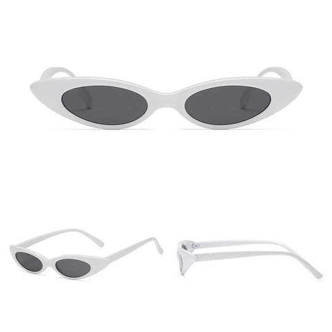 Cateye Sunglasses for Ladies Brand Designer New Small Cat eye Sun glasses Women Vintage Coating Lens Glasses Retro Eyewear UV400