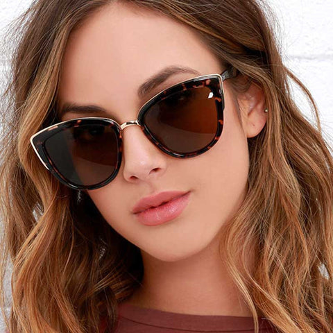 Cateye Sunglasses Women Luxury Brand Designer Vintage Gradient Glasses Retro Cat eye Sun glasses Female Fashion Eyewear UV400