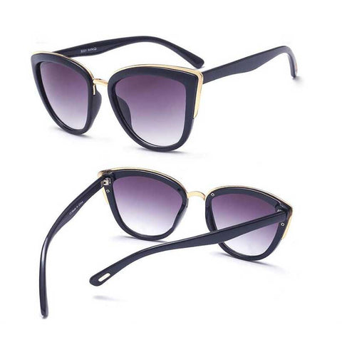 Cateye Sunglasses Women Luxury Brand Designer Vintage Gradient Glasses Retro Cat eye Sun glasses Female Fashion Eyewear UV400