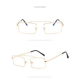 Sunglasses Women 2018 Fashion Vintage Square Red Pink Yellow Sun glasses Ladies Ocean Lens Glasses Retro Metal Frame Eyewear