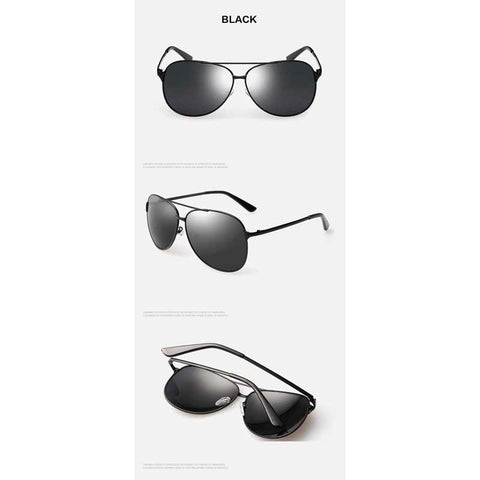 Mens Sunglasses Brand Designer Polarized Pilot Driving Glasses Male Vintage Sun glasses for Male Fashion Retro Shades UV400