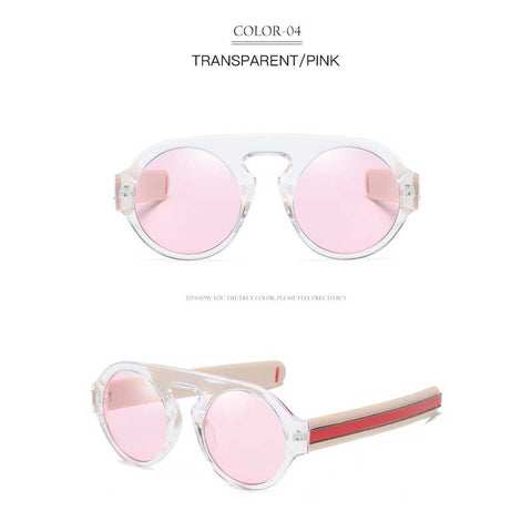Yellow Lens Sunglasses for Women Brand Designer Vintage Round Sun glasses Men Green Glasses Female Retro Eyewear Fashion Shades