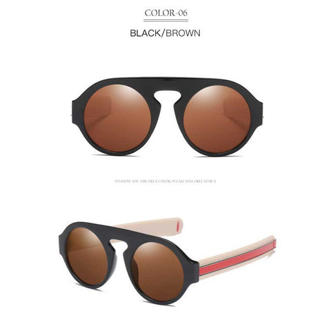 Yellow Lens Sunglasses for Women Brand Designer Vintage Round Sun glasses Men Green Glasses Female Retro Eyewear Fashion Shades