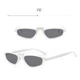 Small Narrow Sunglasses Women Cat Eye Retro Frame Shades Sexy Ladies Sun glasses Brand Design Cateye Eyewear Tinted Lens Glasses