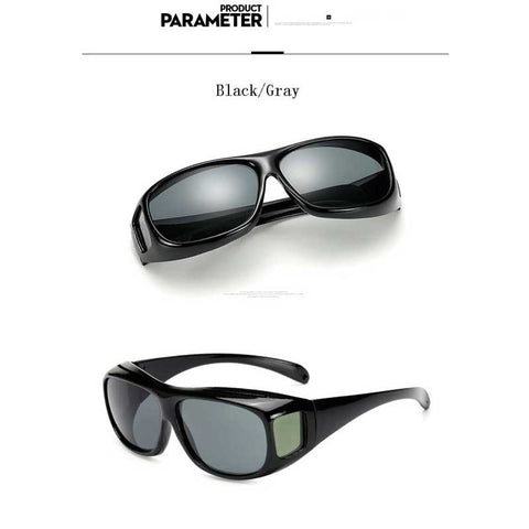 Night Driving Glasses Yellow Lens Sun glasses HD Night Vision Goggles Male Retro Multi-function Men UV Protection Sunglasses