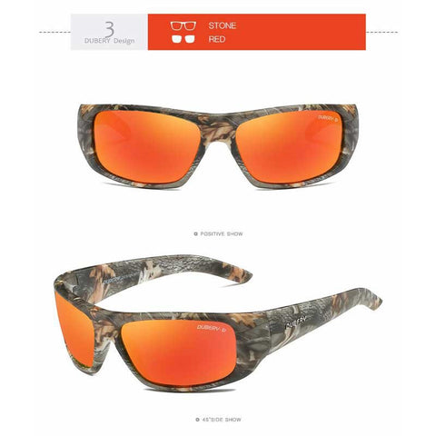 Camouflage Sun glasses for Women Retro Polarized Goggles Luxury Brand Designer Men Vintage Fishing Hiking Eyewear Sports Glasses