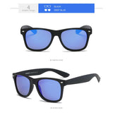 Fashion Rivet Polarized Sunglasses Men Driving Shades Square Frame Retro Goggles Male Sun glasses Brand Designer Vintage Glasses