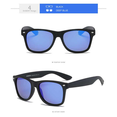 Fashion Rivet Polarized Sunglasses Men Driving Shades Square Frame Retro Goggles Male Sun glasses Brand Designer Vintage Glasses